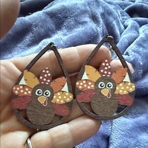 Colorful Turkey Earrings